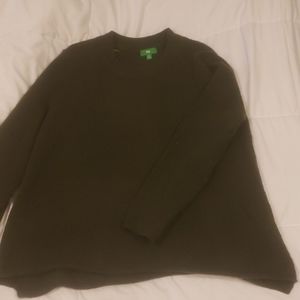 Olive green big sweater